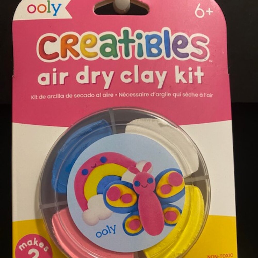ooly: CREATIBLES *Air dry clay kit* RAINBOW BFFs > FOR AGES 6+<